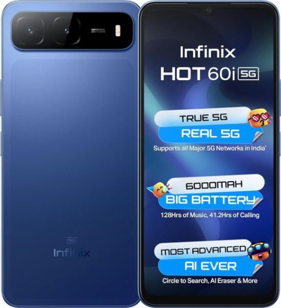 Запоздалая дублепутаница. Infinix Hot 60i 5G