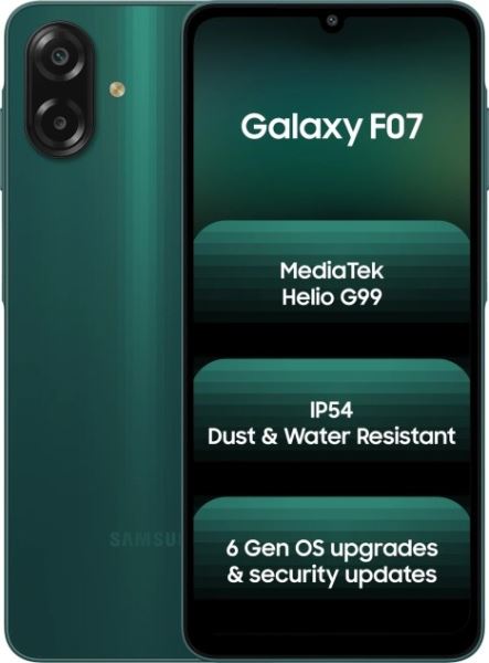 Парад дублей. Samsung Galaxy F07 - бюджетный смартфон для Индии