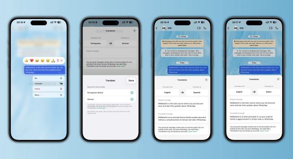 WhatsApp представила перевод сообщений с приоритетом конфиденциальности для пользователей iOS