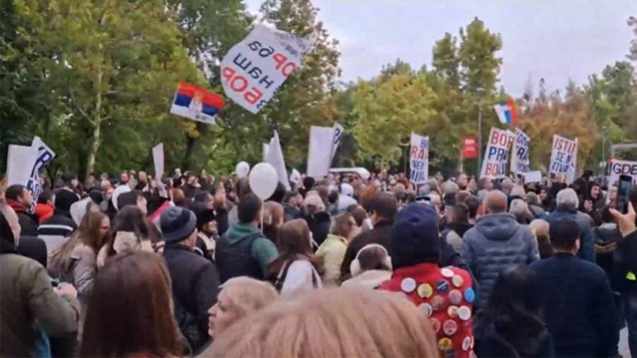 В Сербии прошли протесты из-за действий китайской компании по добыче руды