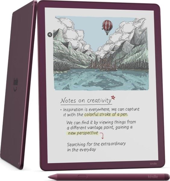 Анонс. Читалки Kindle Scribe образца 2025 года, три штуки