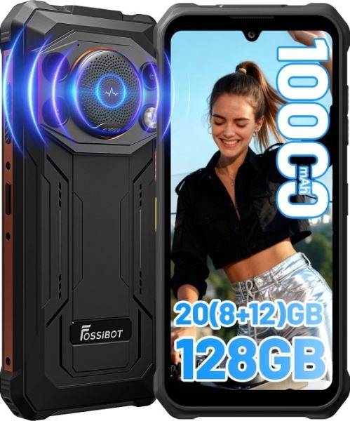 Запоздалое. FOSSiBOT F110 Pro 5G. Сверхгромкий защищённый смартфон