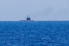 Российская подлодка приплыла к побережью Франции